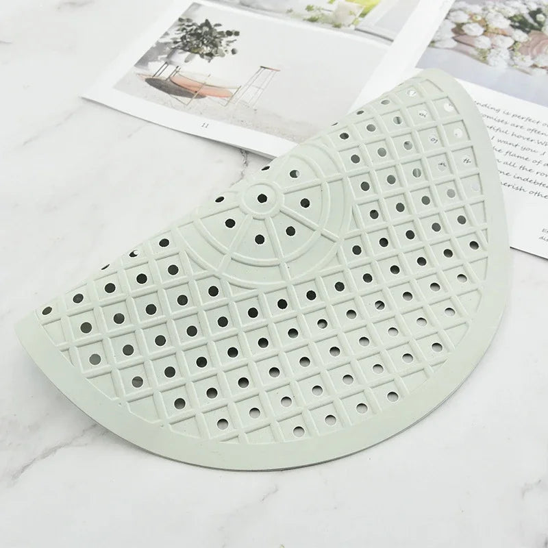 1/2Pcs Soft Rubber Sink Mat Anti Slip Home Heat Insulation Drying Protector Cover Quick Drain Pad Kitchen Accessories Sink Pad Oasis Select