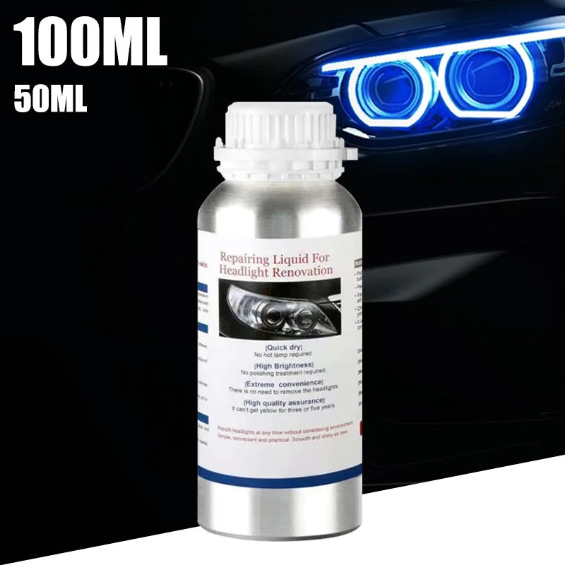 Car Headlight Refurbishment Liquid Polymer Car Headlamp Polishing Cleaning Agent Lamps Renovation Car Headlight Accessories Oasis Select