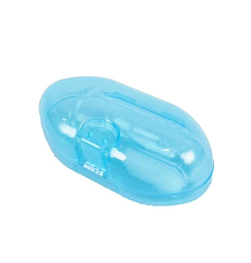 1/2/3/4pcs Silicone Finger Toothbrush Suitable For Dogs And Cats-Teeth Care Easy To Clean Teeth Cleaning Tool Oral Care Tool Oasis Select 1pcs Blue Box with b