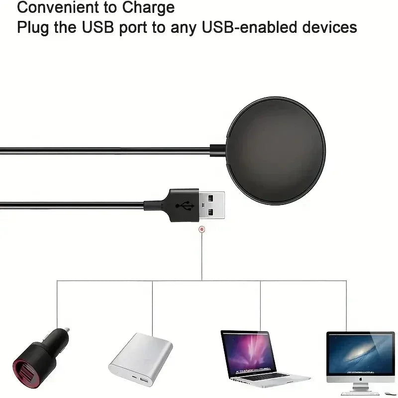 Wireless Charger for Samsung Galaxy Watch 5 Pro/4/3/Active/Gear Wireless Watch Charger Oasis Select