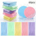 60PCS Compressed Facial Sponge, Beauty Spa Sponge, Suitable for Facial Cleansing, Makeup Removal and Other Purposes Oasis Select 60PCS