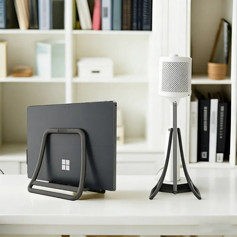 Laptop iPad Vertical Stand (Gravity-Based) Desktop Vertical Laptop Holder Multi-Device Vertical Stand Oasis Select