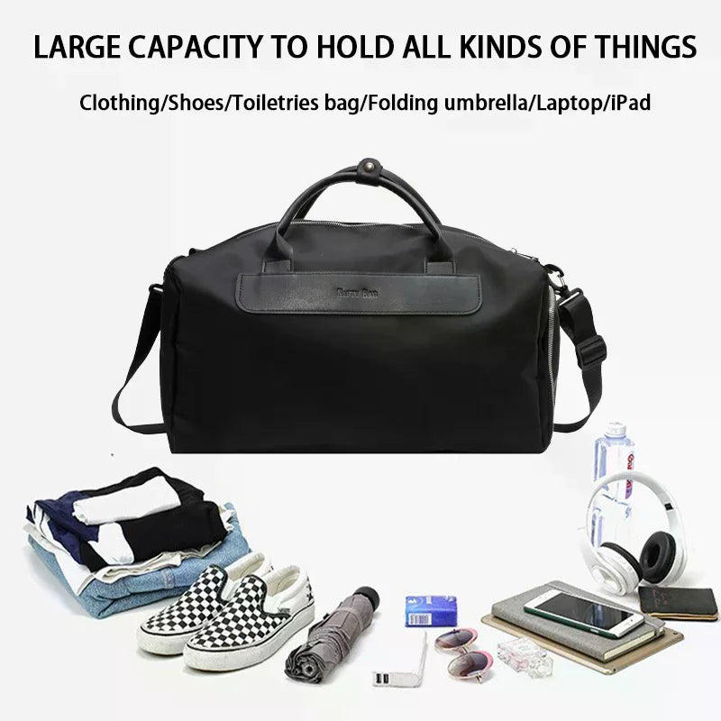 Women's Waterproof Gym Yoga Bag – Large Capacity Duffel Gym Duffel Bag Oasis Select