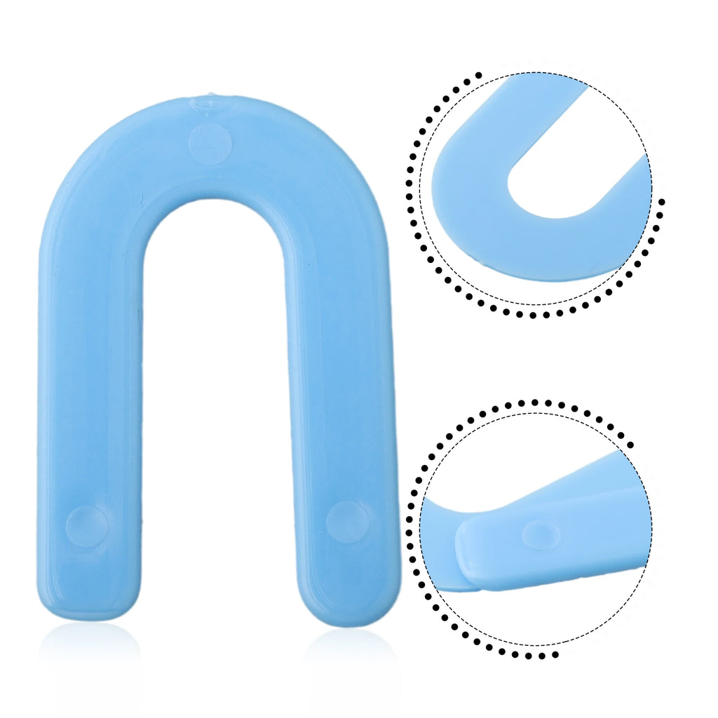100/200pcs U-shaped Horseshoe Shims Tile Spacers PP Level Wedges Positioning Clips Floor Wall Tile Gap Fixing Construction Tools Oasis Select