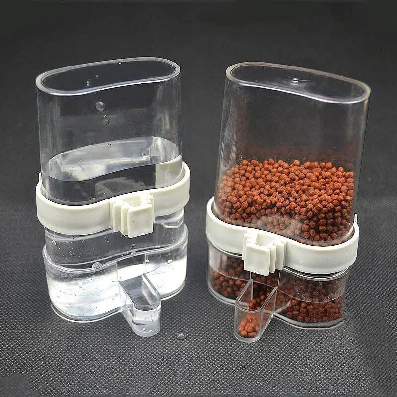 Birds Water Feeders Dispenser Automatic Bird Feeder Parrot Canary Parakeet Cage Food Drinking Feeding Supplies Pet Accessories Oasis Select