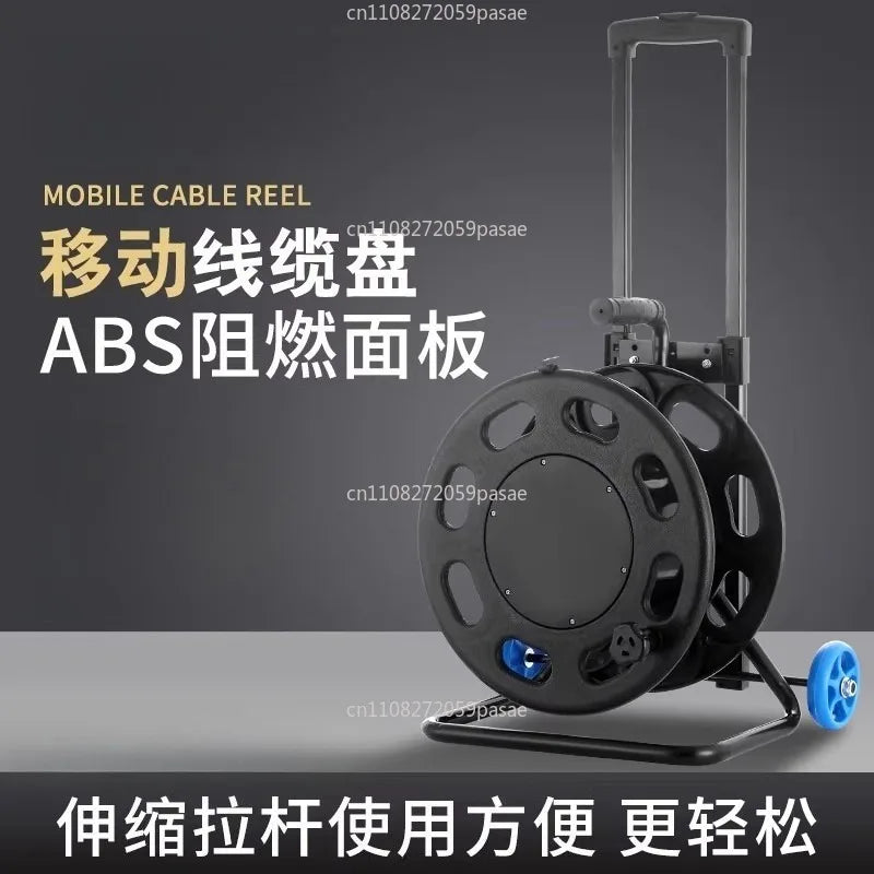 Stainless Steel Cable Reel – Network, Audio & Wire Spool Disk