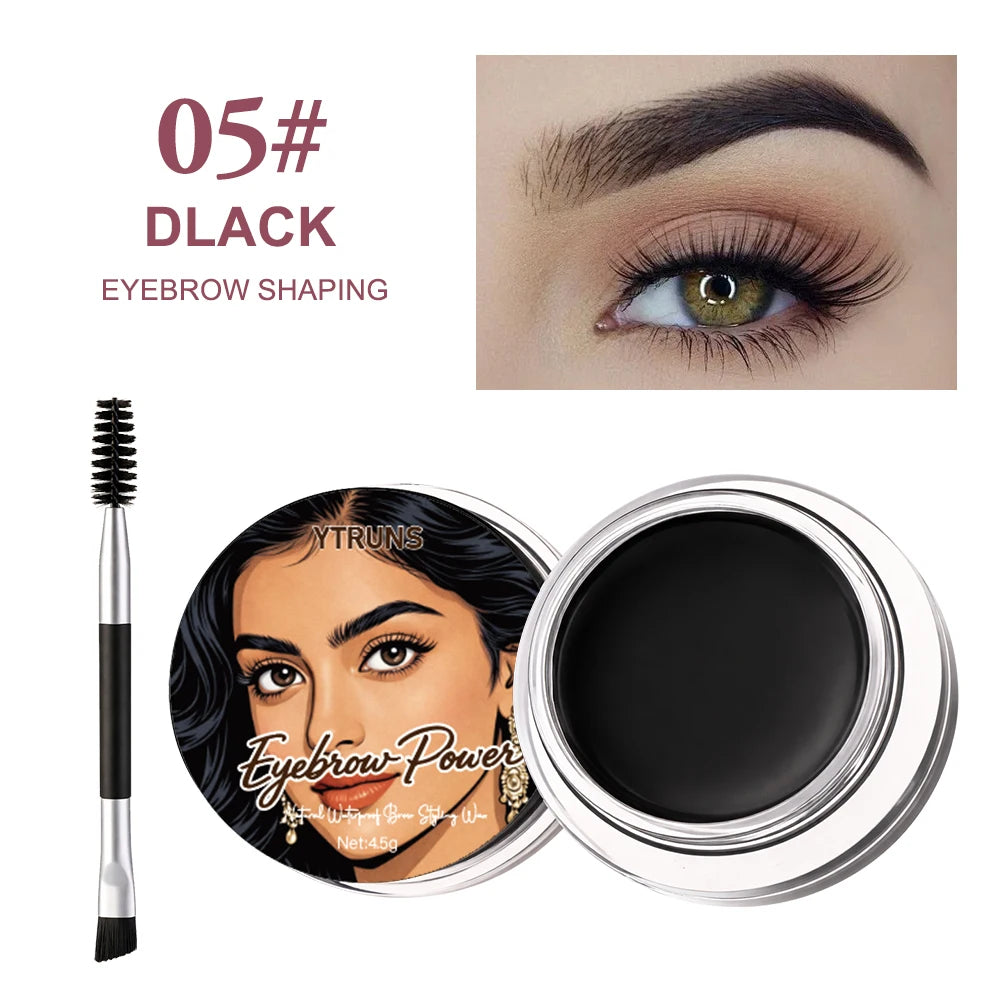 YTRUNS Tinted Brow Gel 6 Colors – Waterproof Eyebrow Mascara