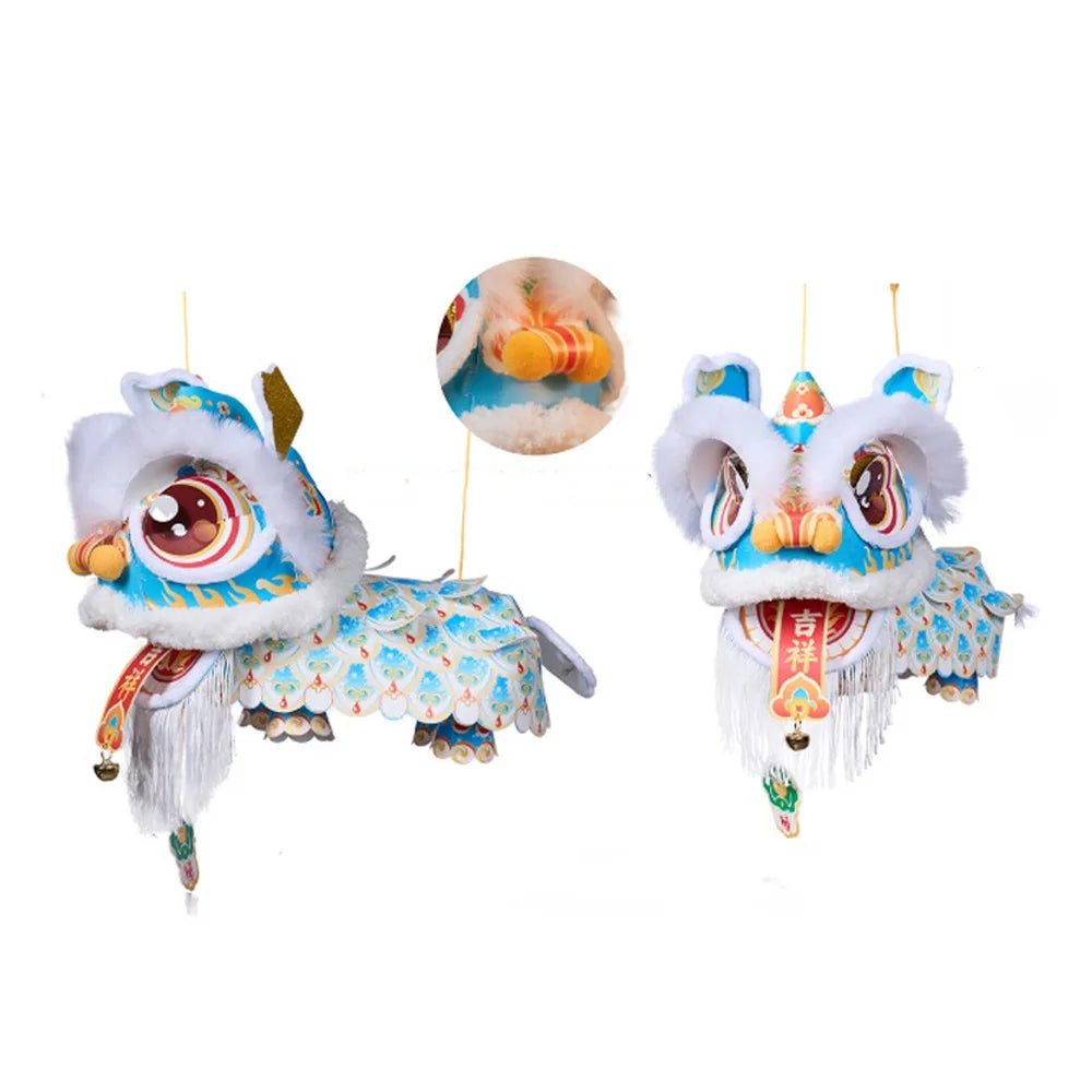 2026 Lion Dance Lantern DIY Kit | Chinese New Year Craft