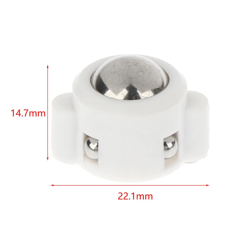 1/2pcs Mini 3PI Car High Quality N20 Universal Wheels Ball Transfer Mini Car For Robot Car Universal Wheels Oasis Select