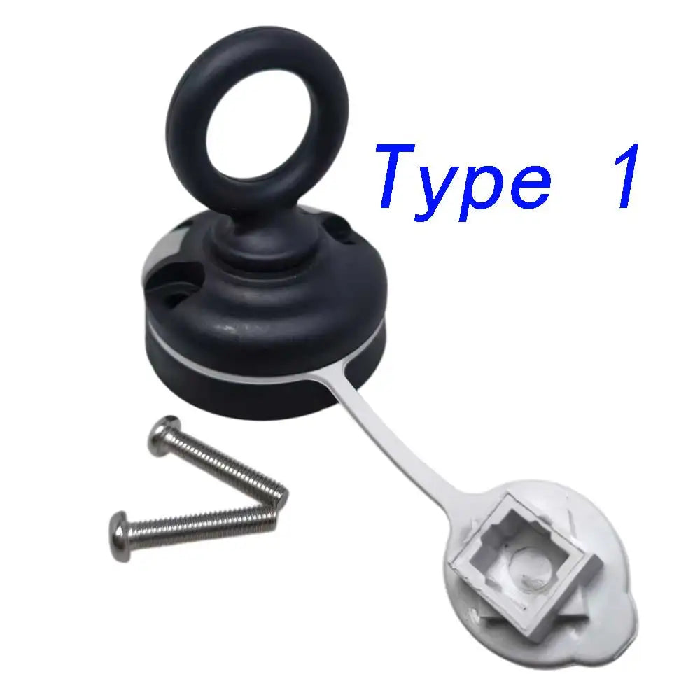 Kayak Tie Down Eye Track Base Mount Slide Rail System Asccessory for Marine Boat Yacht Canoe Kayak Oasis Select
