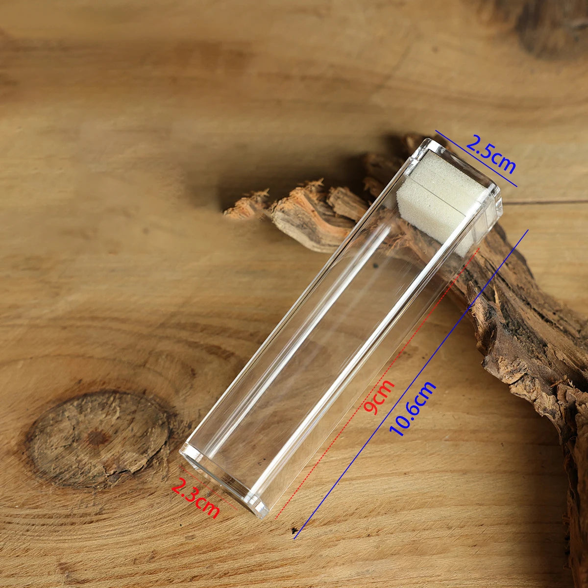 Portable Plastic Toothpick Case - Clear Toothpick Holder for Outdoor Travel, Kitchen, and Restaurant Supplies Oasis Select Clear style B