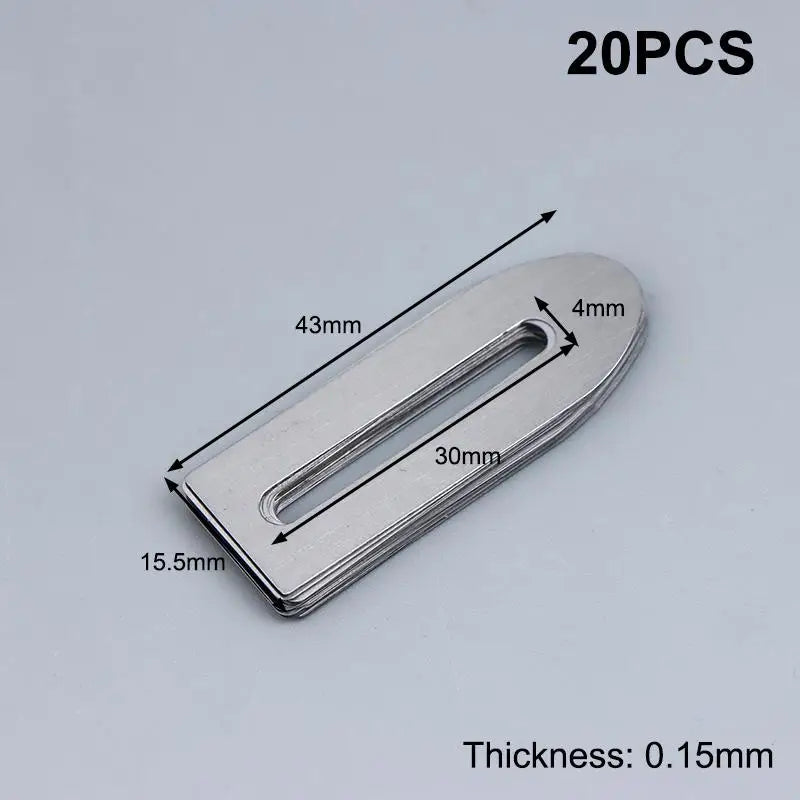 20Pcs 43x15/55x15mm Sheet Separator For Komori Roland Printing Machine Separator Parts Thickness 0.1/0.15/0.2mm Oasis Select A2
