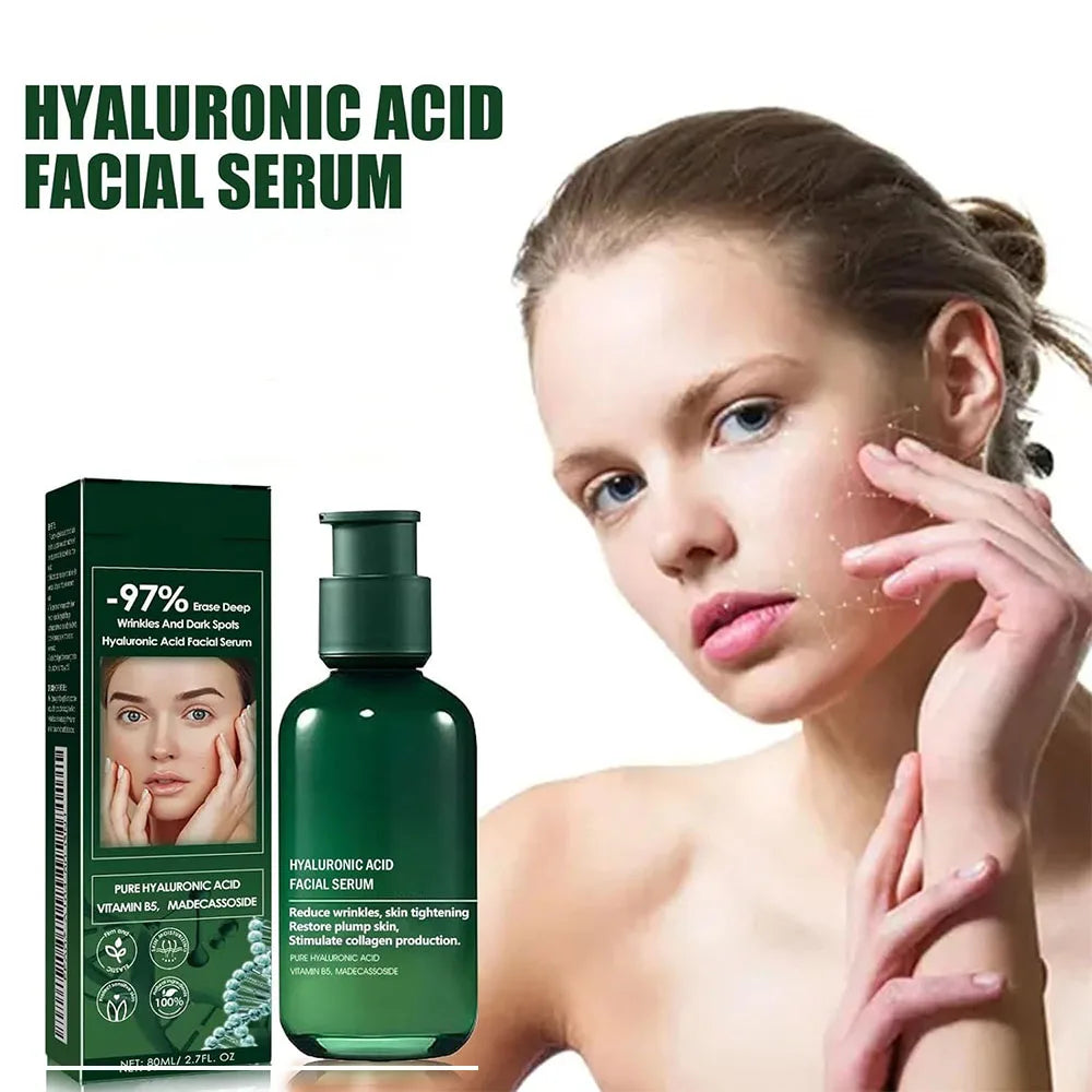 Facial Neck Skin Firming Regeneration Hyaluronic Acid Lifting Restore Plump Skin Anti-aging Wrinkles Moisturizing Essence Oasis Select
