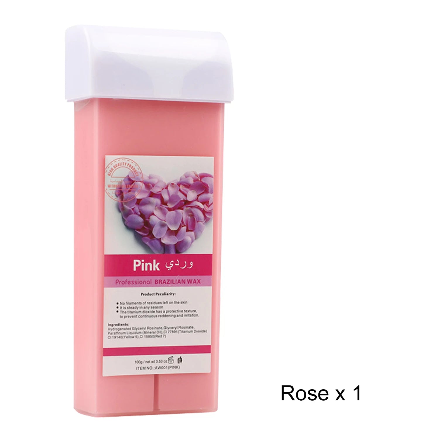 Roll-On Soft Wax Refill Kit – Body Hair Removal, 1/3/6 Pack