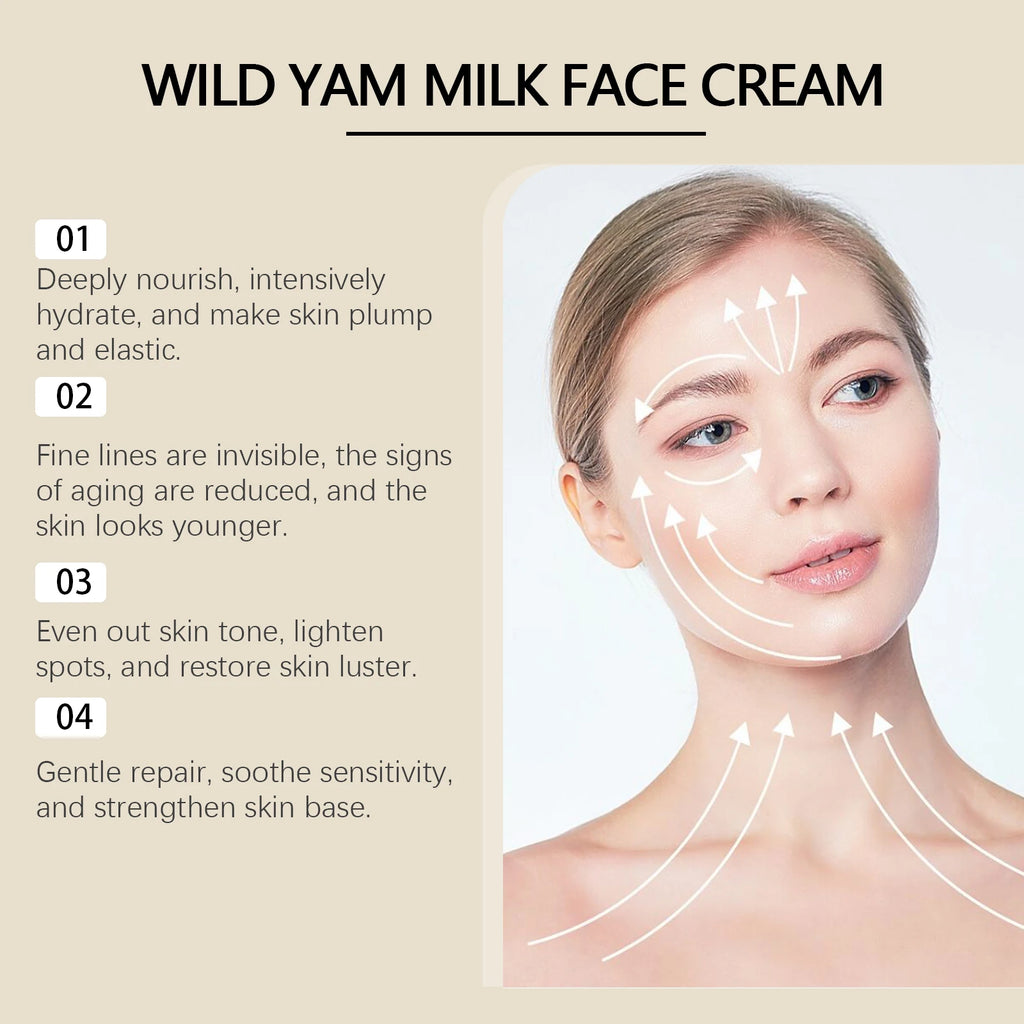 EELHOE Wild Yam Face Cream – Firming & Moisturizing 50g
