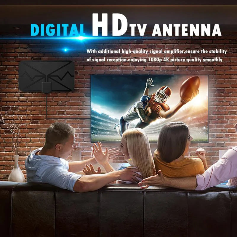 Cross-border indoor digital TV ground wave antenna extended sucker dvb-t2 antenna 4K Oasis Select