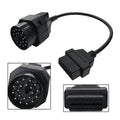BMW 20-Pin to OBD2 16-Pin Adapter Cable – e36 e39 X5 Z3 Diagnostic Adapter Cable Oasis Select Default Title