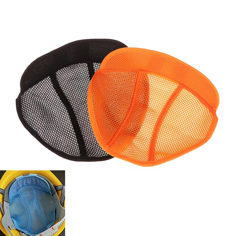 Safety Cap Cooling Pad Sweat-absorbing Ventilation Head Protection Adult Helmet Insert Liner Breathable Mesh Sweat Band Oasis Select