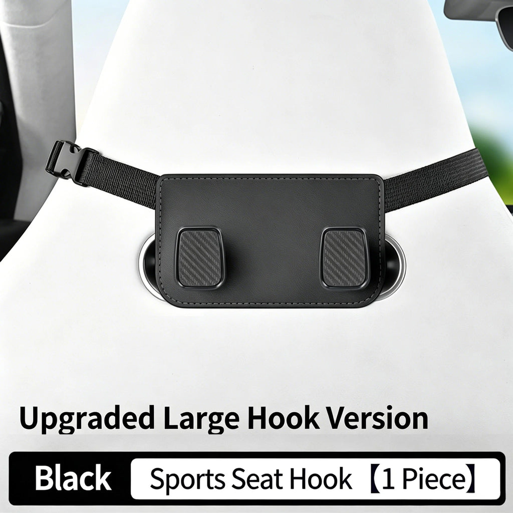 2-in-1 Car Headrest Hook & Phone Holder | Backseat Organizer