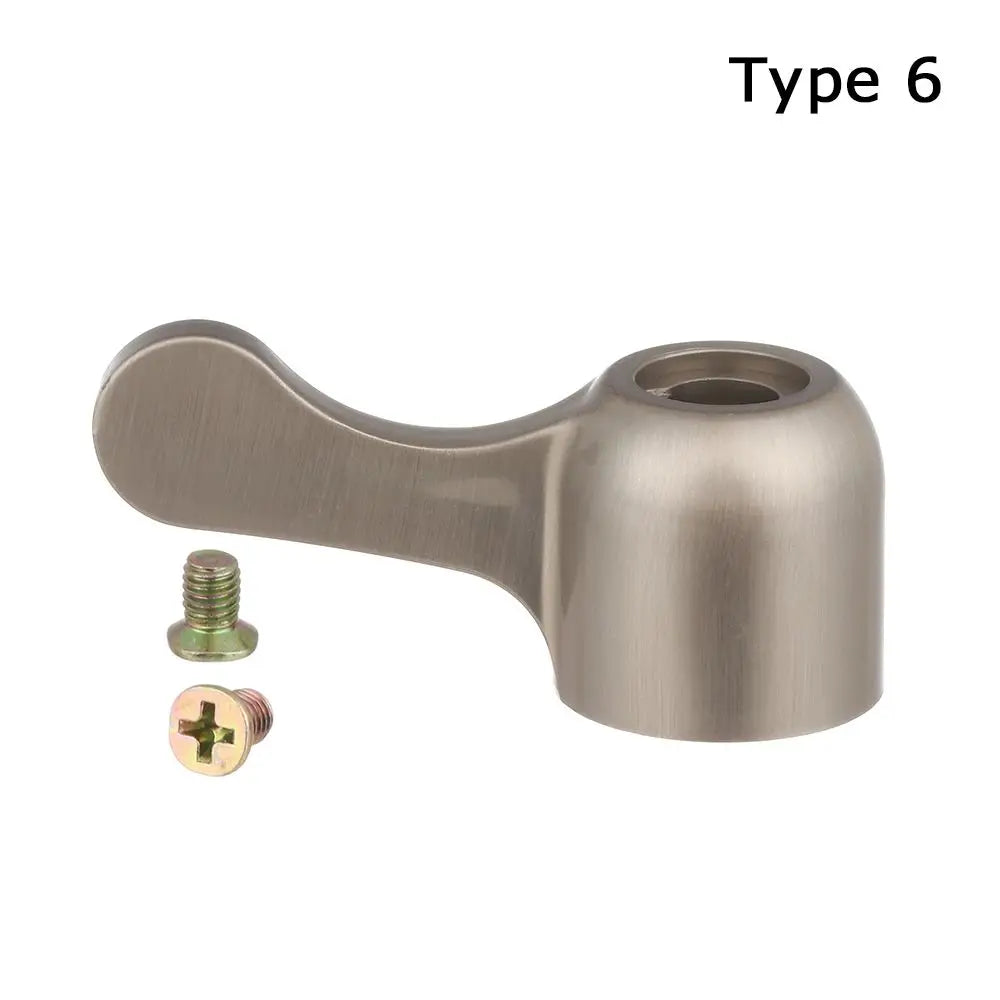 Triangle Valve Small Spout Dish Basin Faucet Handle Switch Handle Accessories Single Cold Quick Open Valve Core Handwheel Oasis Select 6