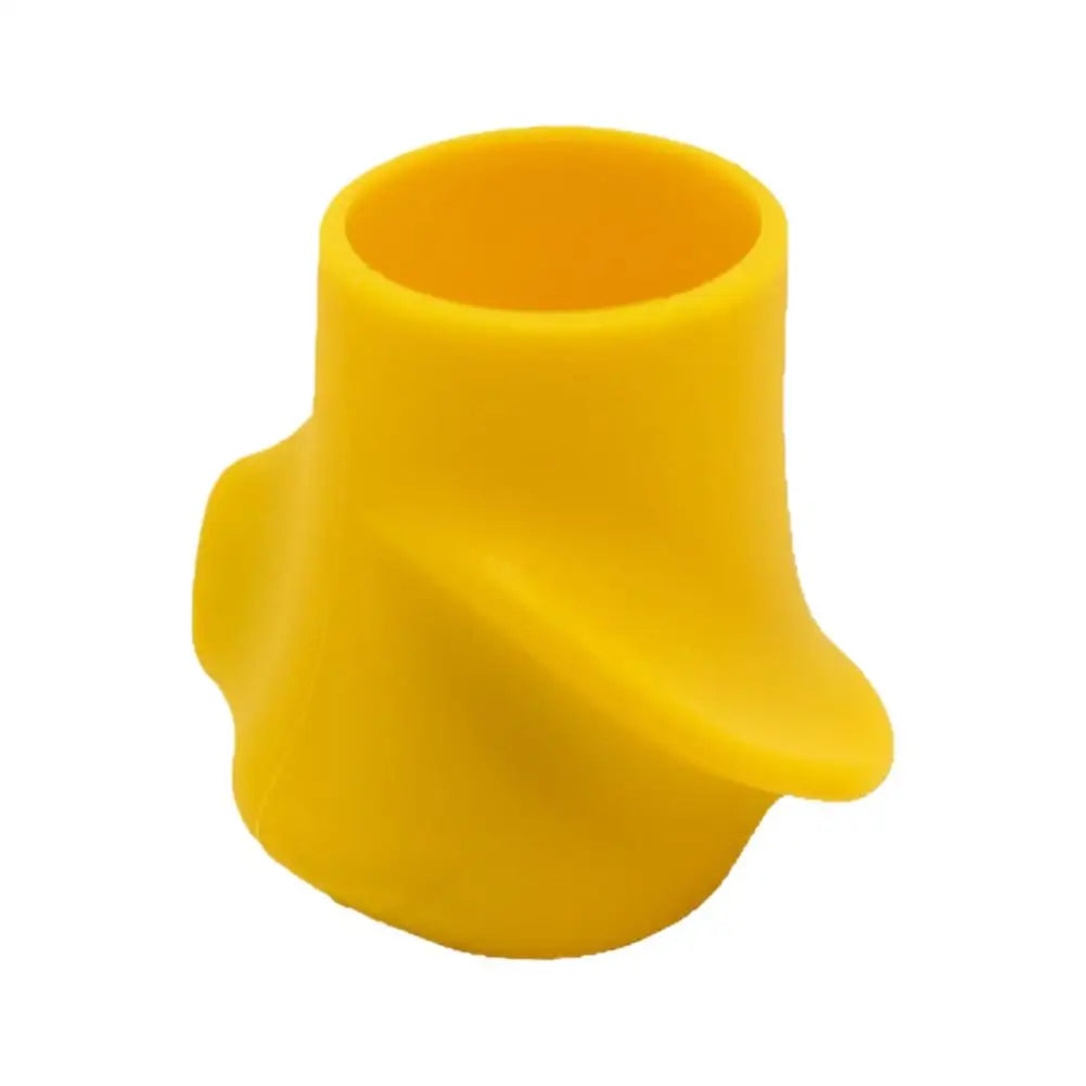 3 Colors Available Tennis Grip Corrector Soft Silicone Anti-Slip Ergonomic Comfort Handle Grip Corrector Training Device Oasis Select Yellow