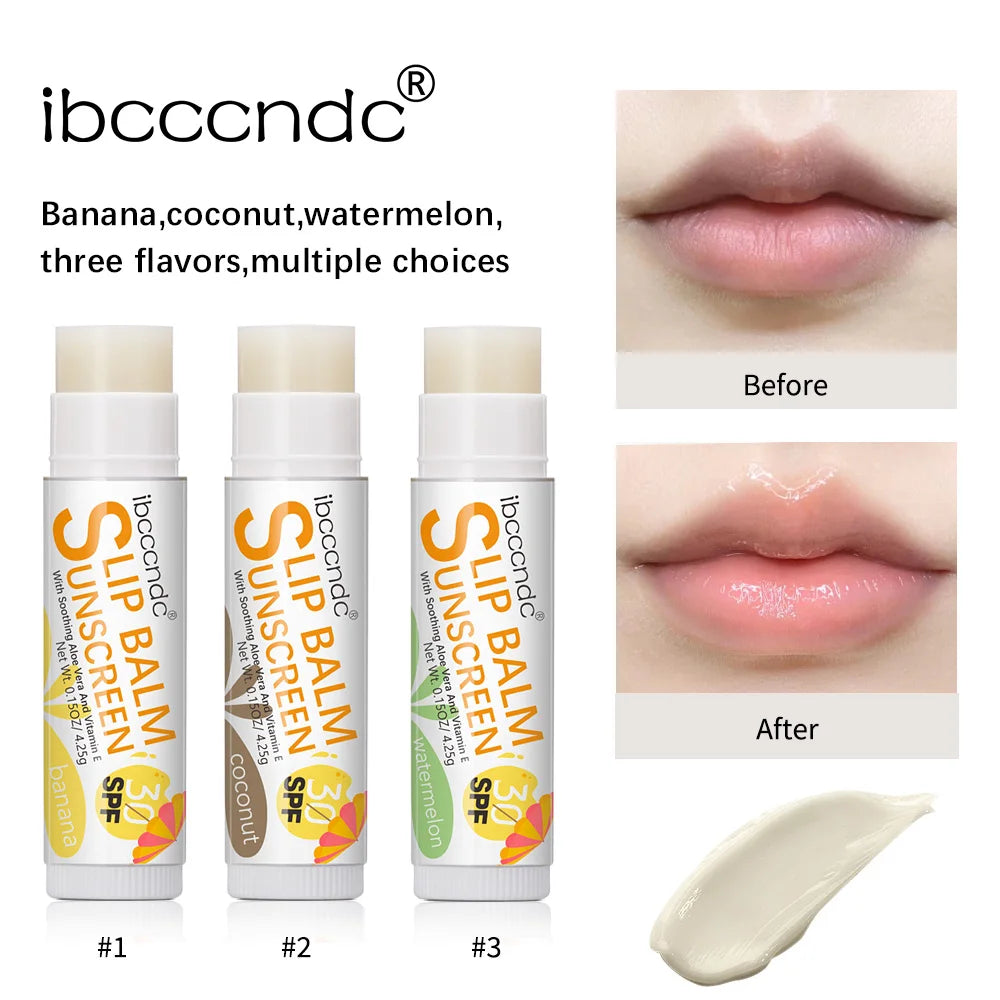ibcccndc SPF 30 Sunscreen Lip Balm – UV Protection & Moisture