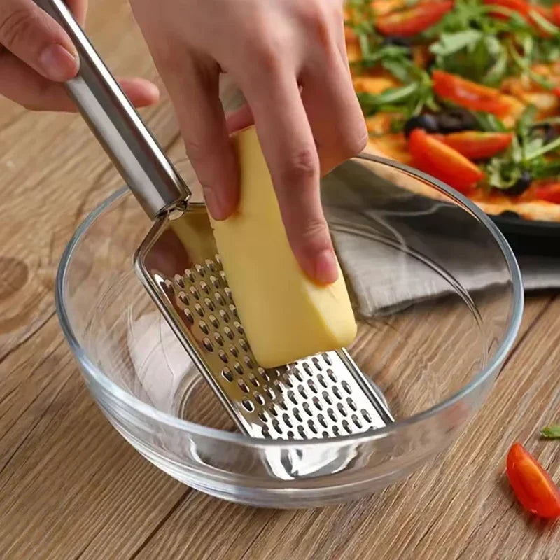 Stainless Steel Handheld Cheese Grater Multi-PurposeKitchen Food Graters For Chocolate Butter Fruit Vegetable Kitchen Items Oasis Select