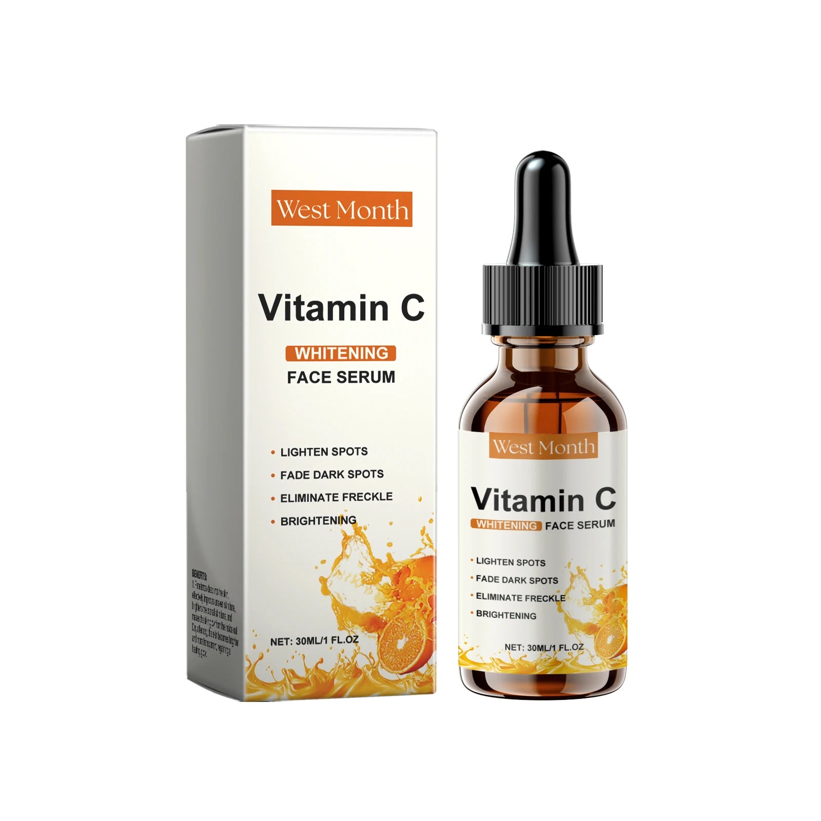 Vitamin C Face Serum – Brightening Dark Spot Remover 30ml Vitamin C Face Serum Oasis Select 30ml Boxed