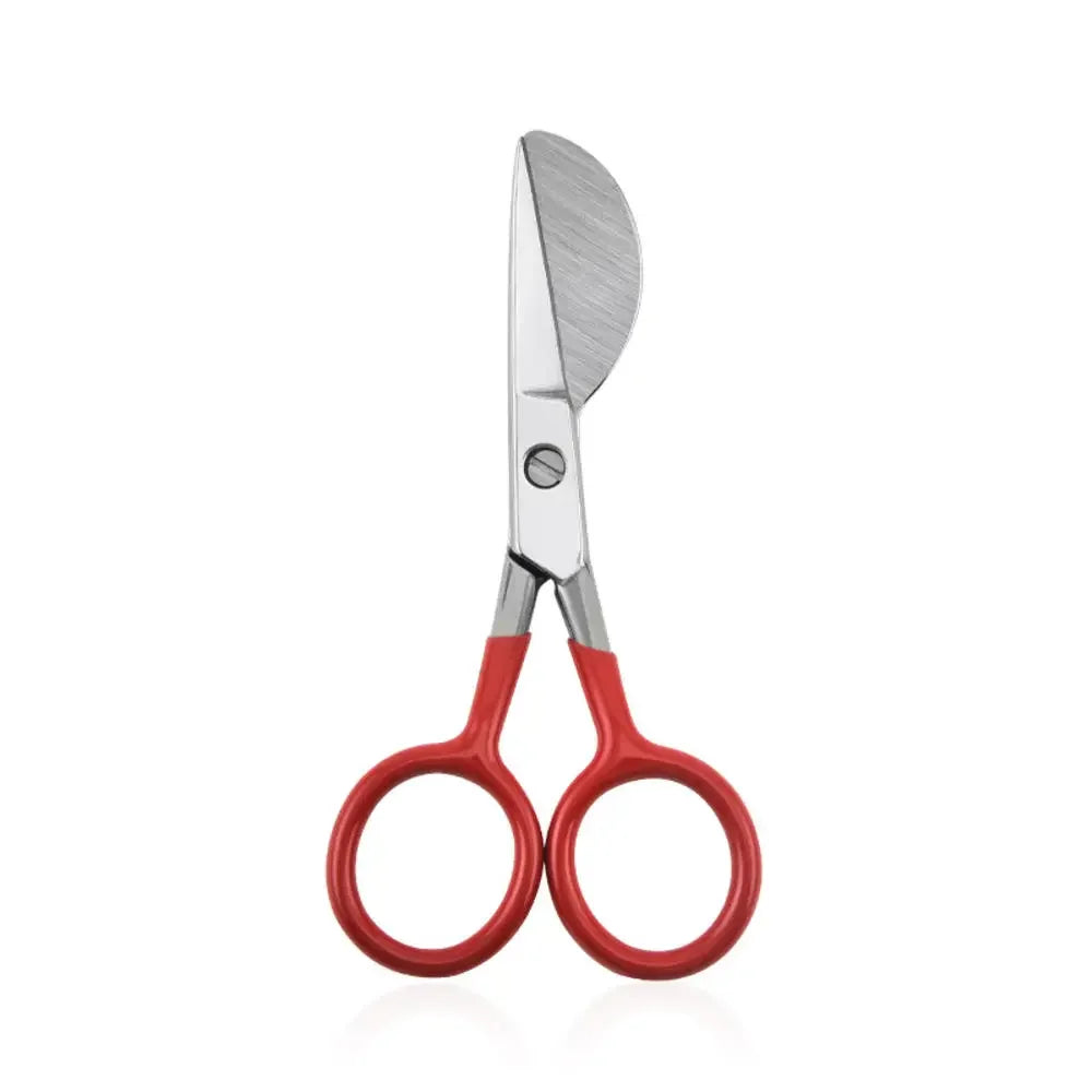 Sturdy Carpet Trimmer Scissor Sharp Duckbill Applique Scissors Stainless Steel Sewing Embroidery Scissors Cutting Shears Oasis Select Red