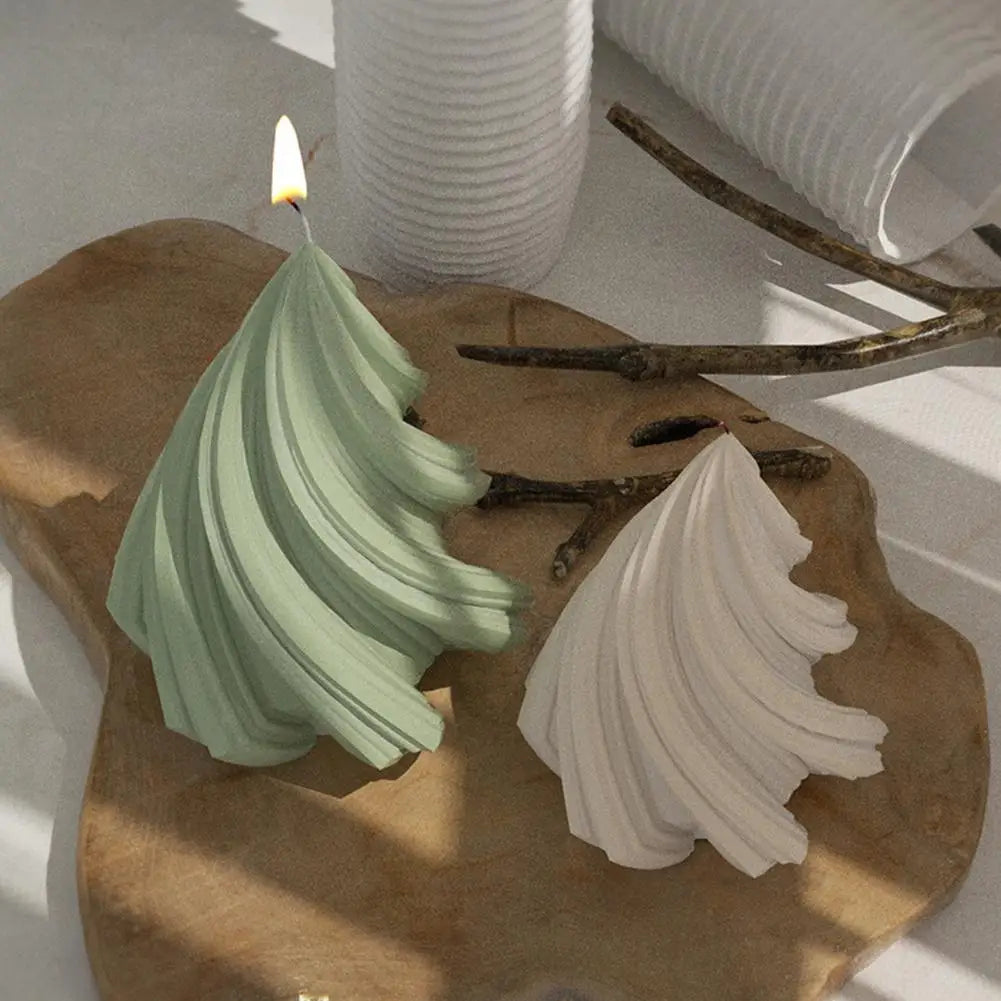 1pc 3D Geometric Pillar Candle Mold for DIY Candle Making - Aromatherapy Resin Molds for Home Art Decor Oasis Select