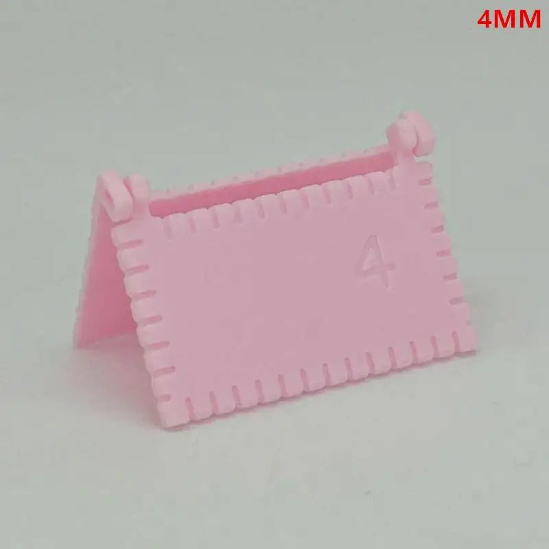1/3 PCS Precision Sewing Guide Template Tool for Consistent Stitches 3/4/5mm Spacing Fabric Embroidery Leather Craft Oasis Select 4mm Pink