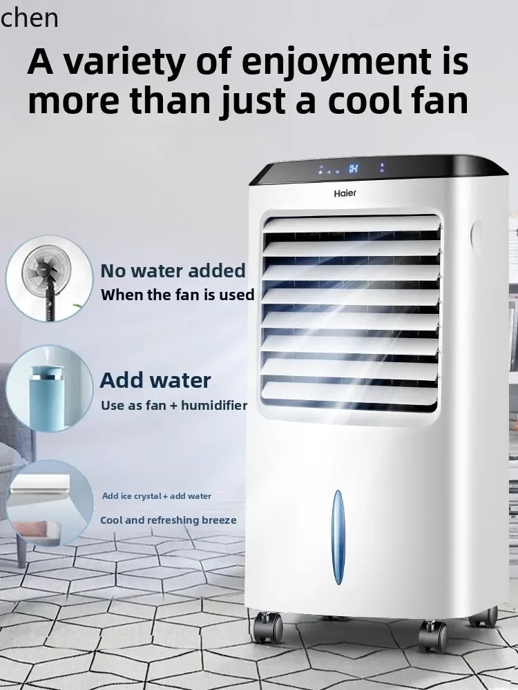 Mobile Water Cooler Air Fan – 7L Tank, Remote & Sleep Mode