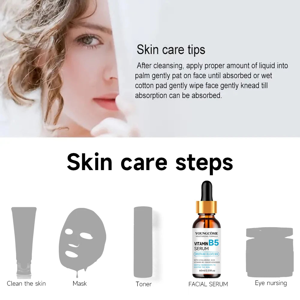 YOUNGCOME B5 Hyaluronic Acid Serum – Brighten & Firm Face Serum Oasis Select