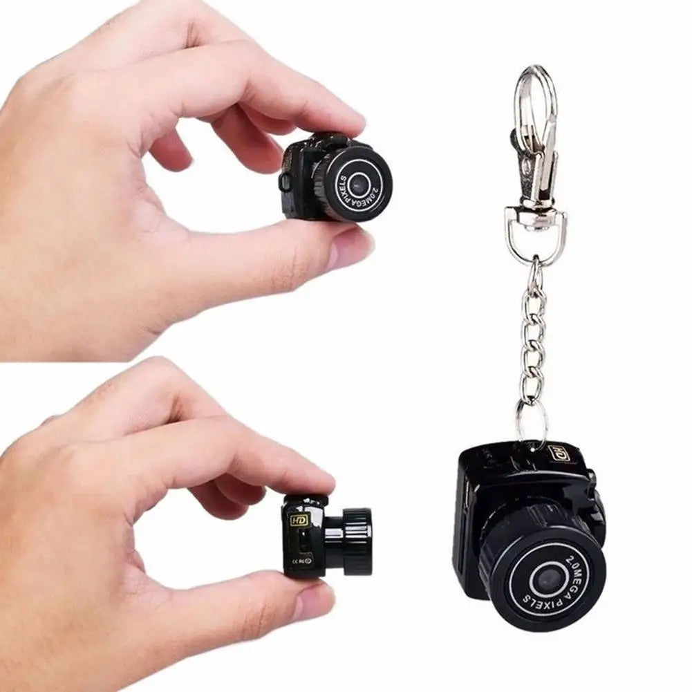 Y2000 Mini Body Camera – Portable 640p DVR Security Camcorder