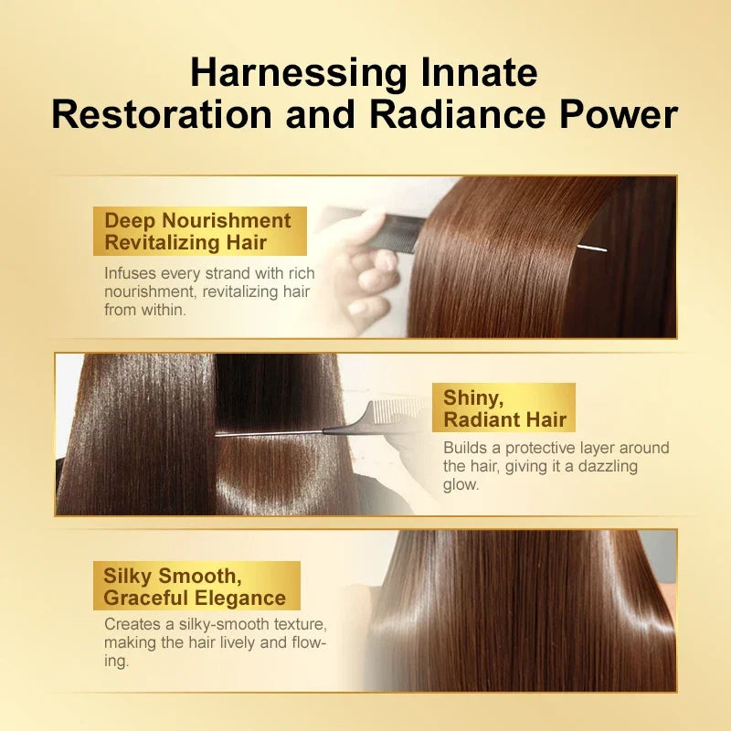 PURC Amino Acids Hair Mask & Hair Serum Set Nourish Smoothing Repair Damaged Frizz Soft Treatment Hair Care Beauty Products Oasis Select