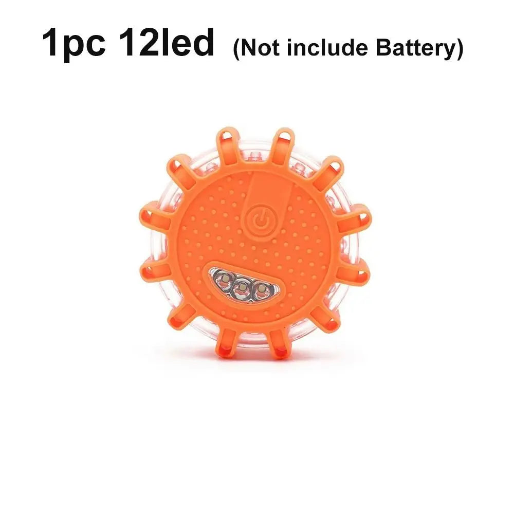Magnetic Base Magnetic LED Strobe Light Flashing Mode Warning Signal Warning Light Safety LED Strobe Emergency Light Oasis Select
