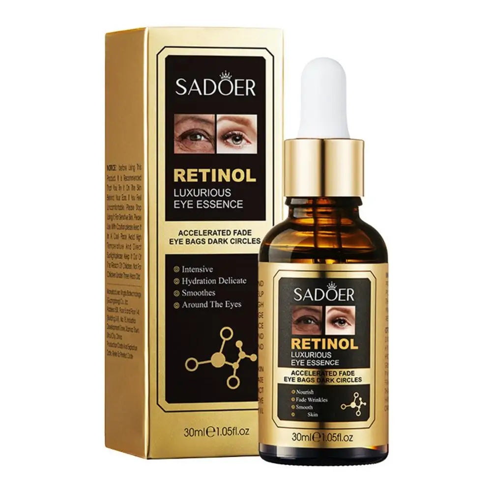 SADOER Retinol Eye Essence 30ml – Dark Circles & Firming Retinol Eye Serum Oasis Select 30ml CN 30ml