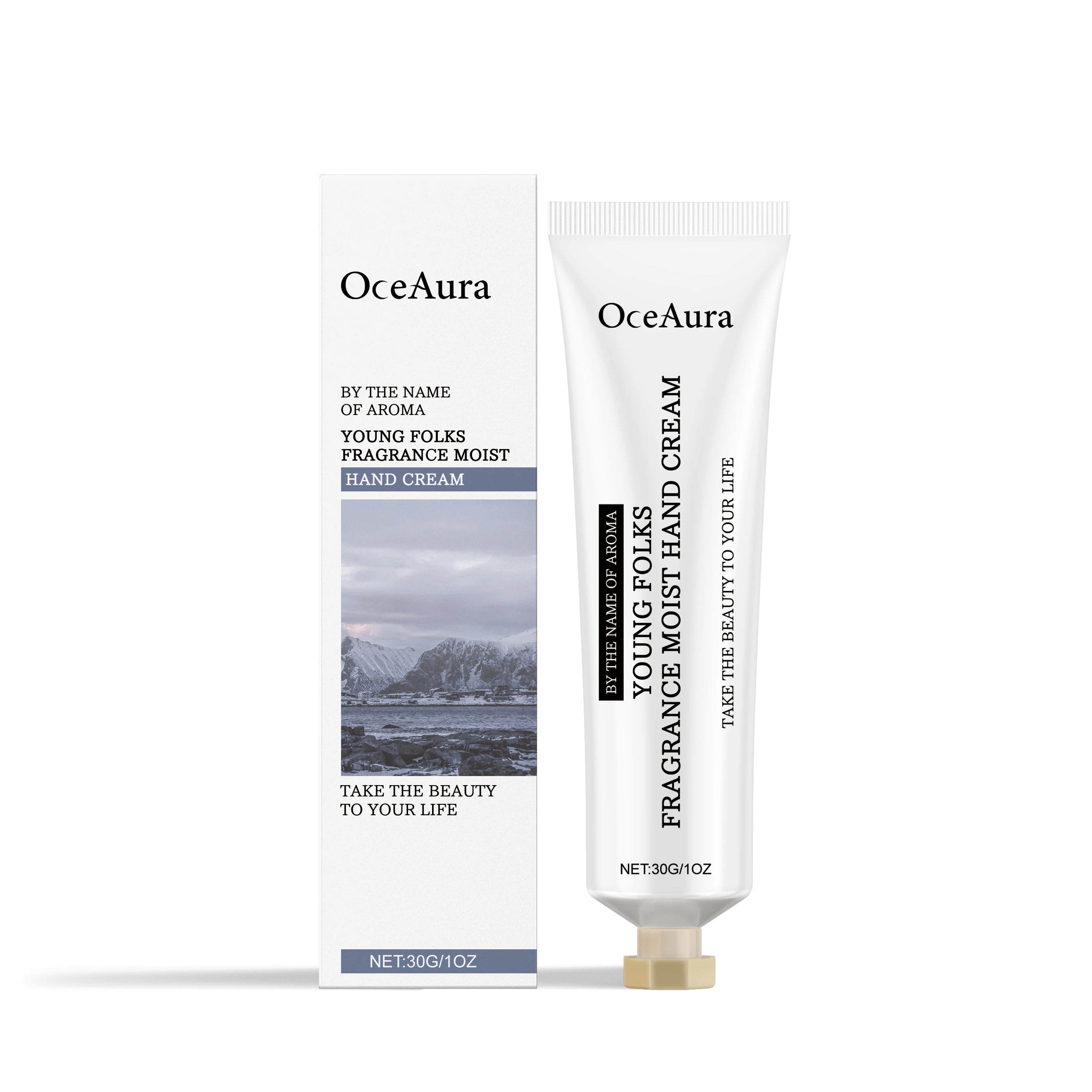 Moisturizing Fragrance Hand Cream Nourishing Anti-Freezing Anti-Cracking Softening Tender Skin Hand Lotion Quick Absorbing Oasis Select 30g Boxed