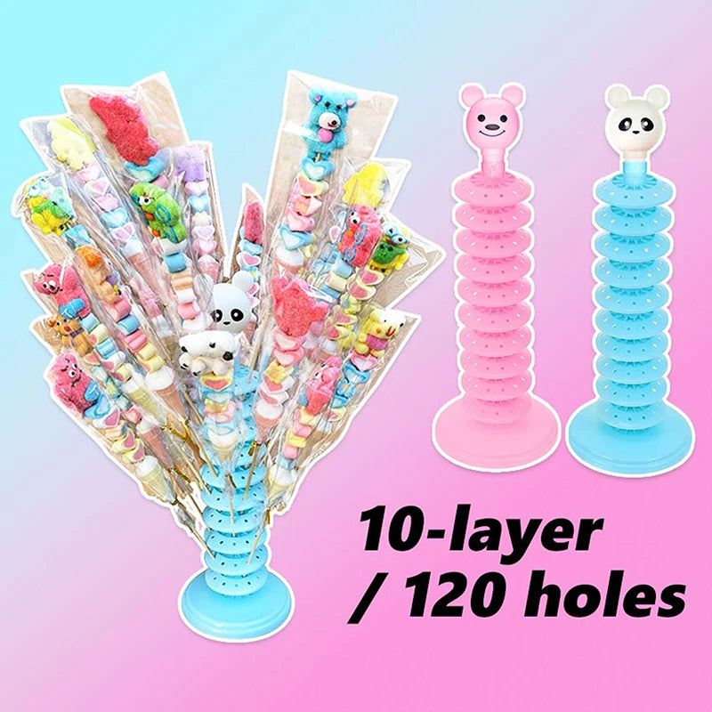 Multi-Layer Lollipop Display Stand | Adjustable Candy Holder