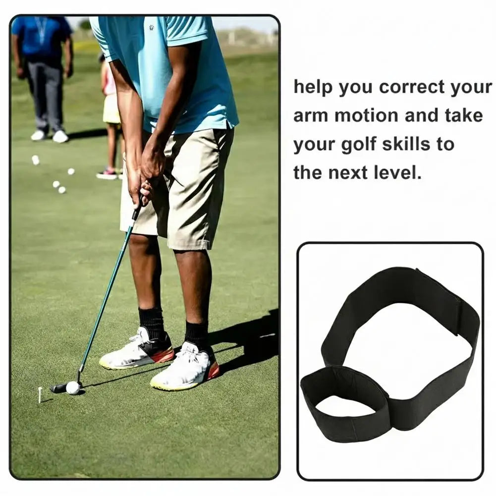 Golf Swing Arm Band – Elastic Training Aid for Posture Fix
