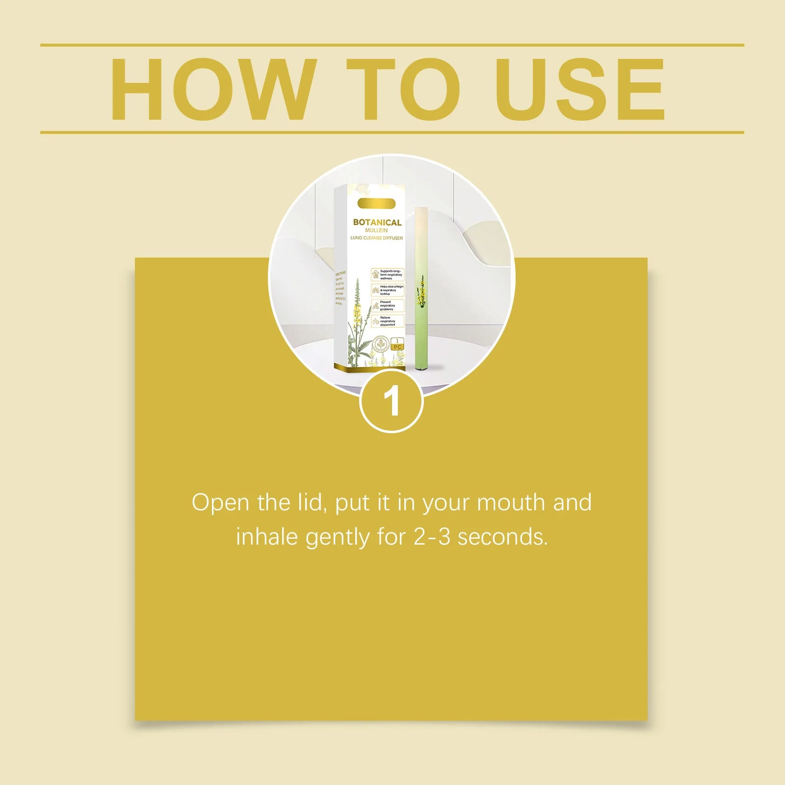 Herbal Lung Cleansing Inhaler Stick Refresh Mind Relief Fatigue Boost Energy Soothe Nasal Diffuser Portable Air Freshening Stick Oasis Select