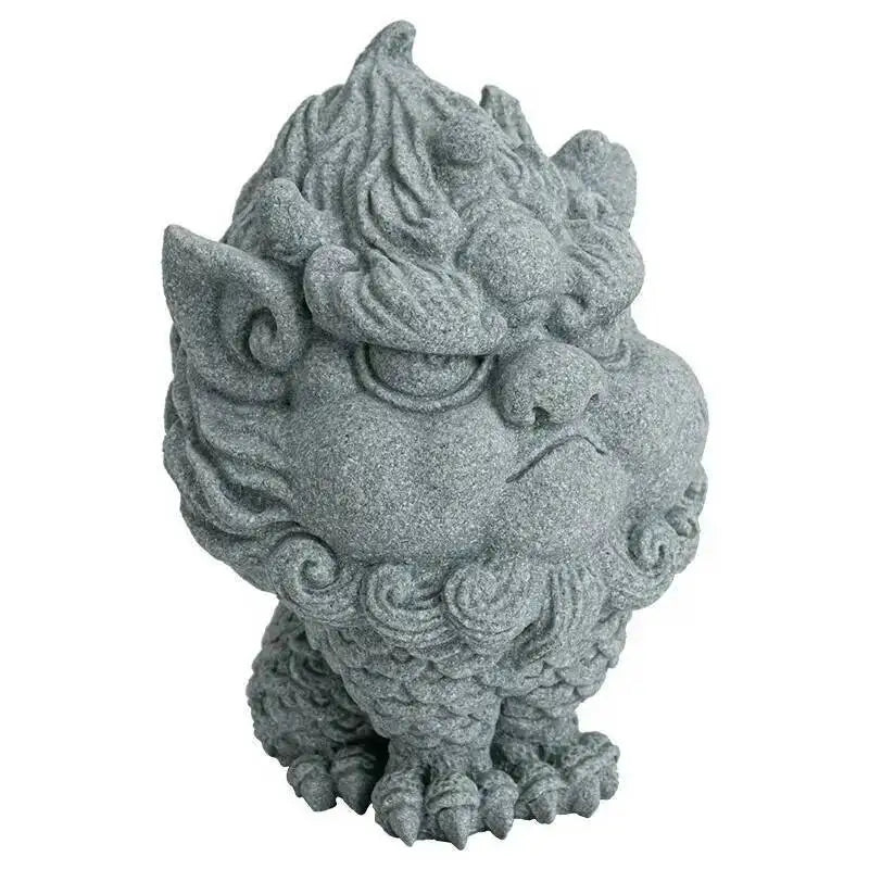 National Trend Green Sandstone Small Ornament Home Desktop Decoration Tea Table Tea Tray Decoration Paperweight Cover Pen Holder Oasis Select