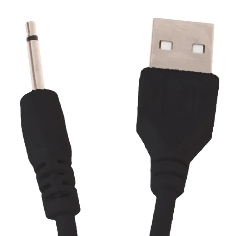 USB to 2.5mm DC Charging Cable for Massagers & Vibrators