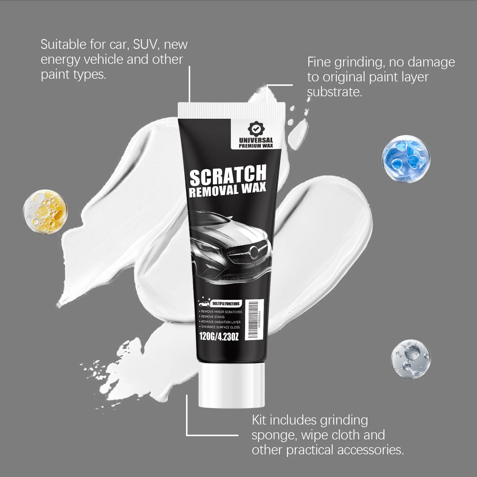 Car Scratch Repair Kit – Polish, Shine & Paint Protection Car Scratch Repair Kit Oasis Select