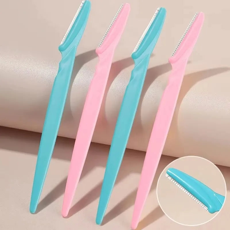 5-Piece Stainless Steel Eyebrow Trimmer Set | Brow Shaper