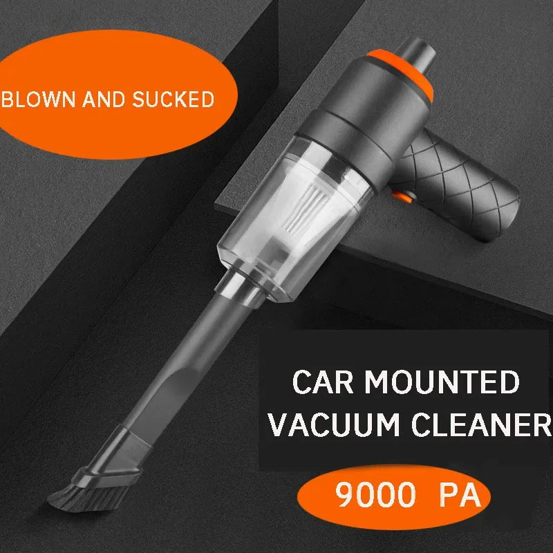Wireless Handheld Car Vacuum Cleaner – 9000Pa Portable Mini