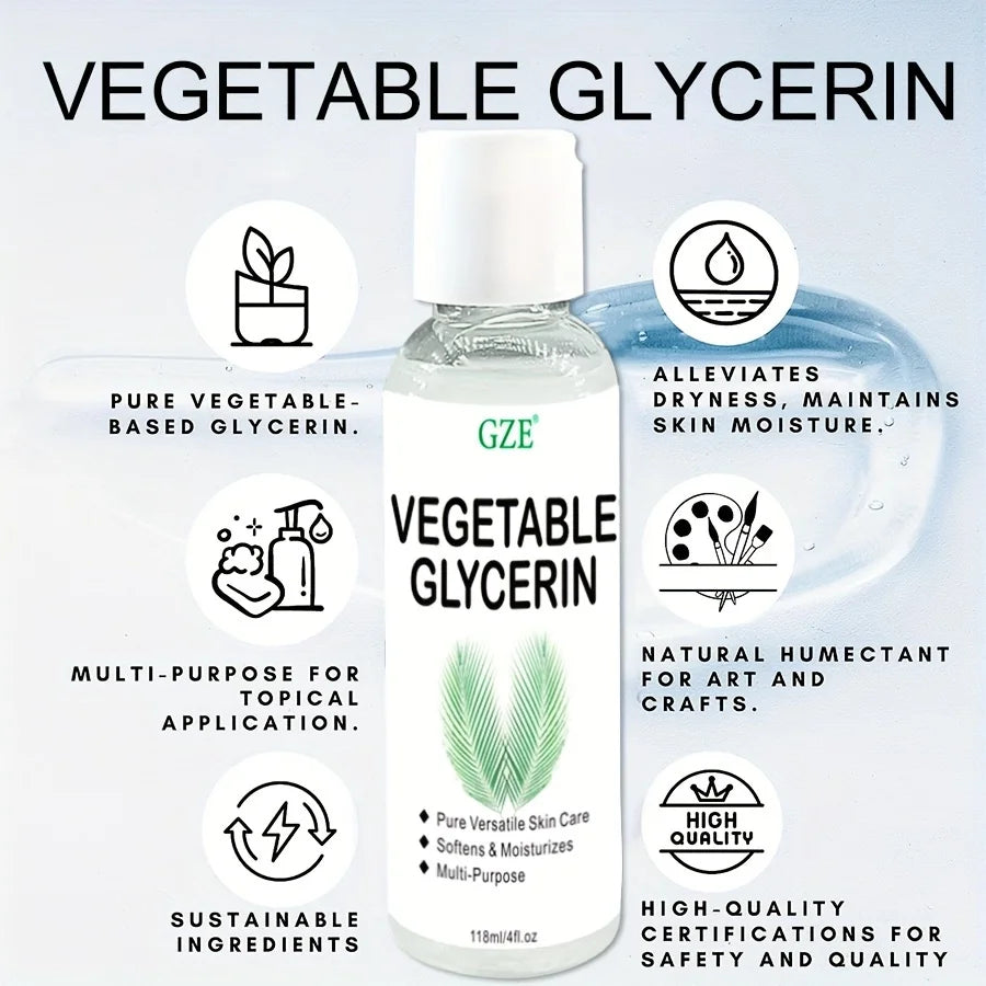 100% Pure Vegetable Glycerin – Moisturizing Skin Care | GZE