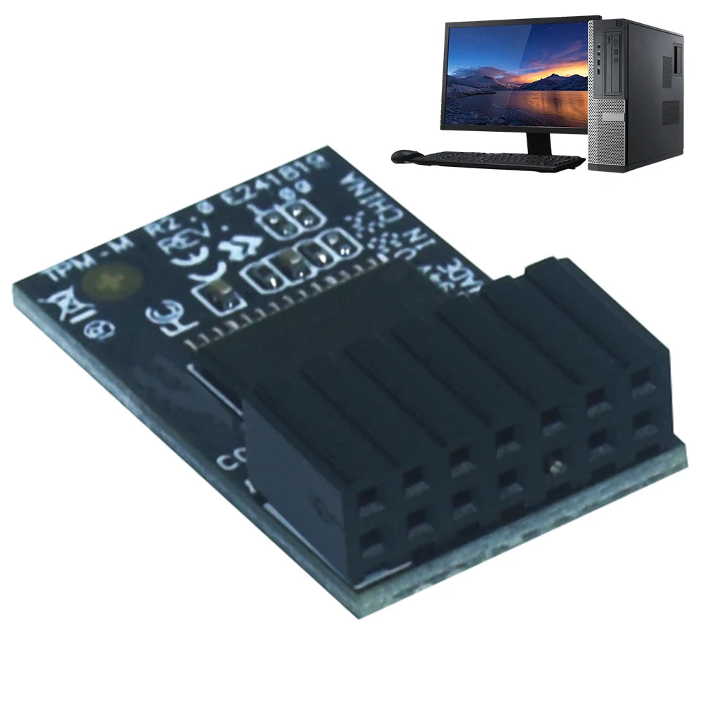 Asus TPM 2.0 Module 14-1 Pin LPC Hardware Security Chip TPM Security Module Oasis Select