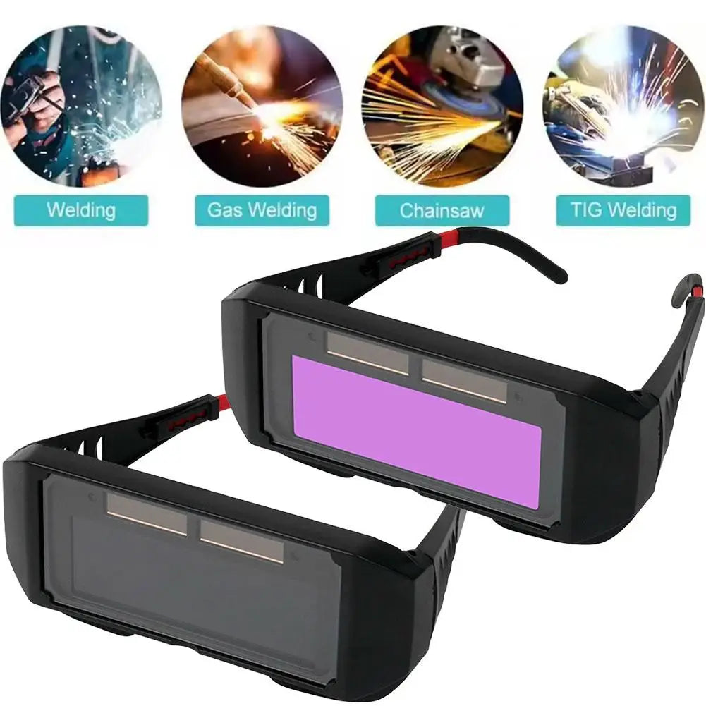 Auto Darkening Welding Goggles | Anti-Glare Solar Eye Shield