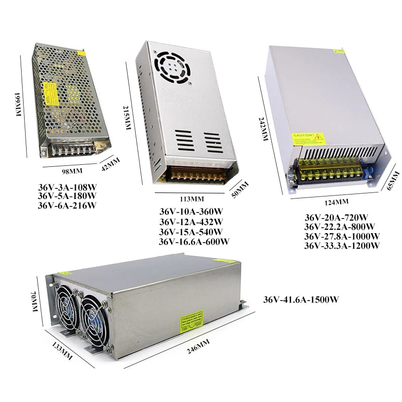 AC 220V 110V TO DC 5V 12V 24V 36V 48V Power Supply 1A 2A 3A 5A 10A Transformers AC 220 110 V TO DC 5 12 24 36 48 V Power Supply Oasis Select